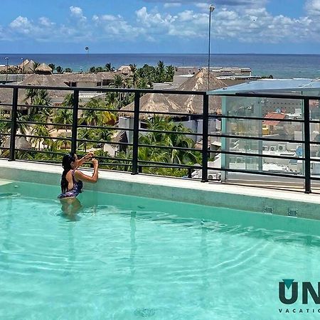 1 Block To The Beach 2Br 6Pax Rooftop Pool King Bed Playa del Carmen Ngoại thất bức ảnh