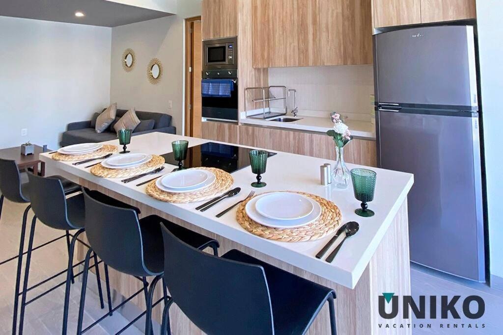 1 Block To The Beach 2Br 6Pax Rooftop Pool King Bed Playa del Carmen Ngoại thất bức ảnh