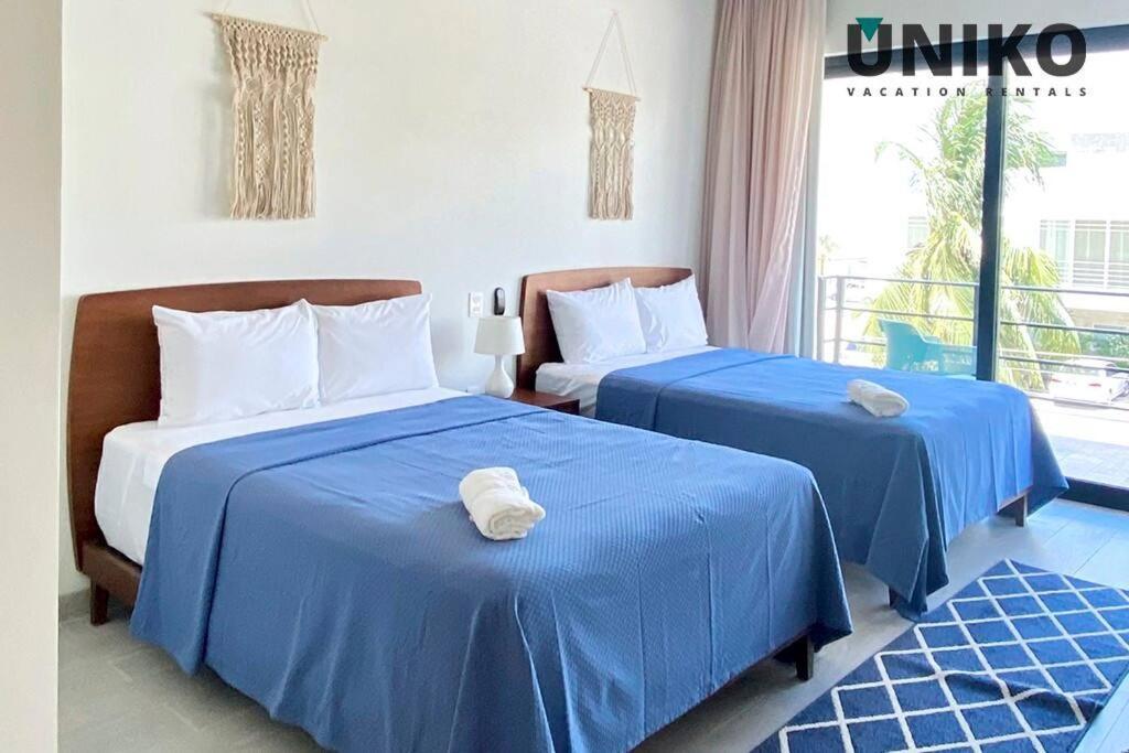 1 Block To The Beach 2Br 6Pax Rooftop Pool King Bed Playa del Carmen Ngoại thất bức ảnh