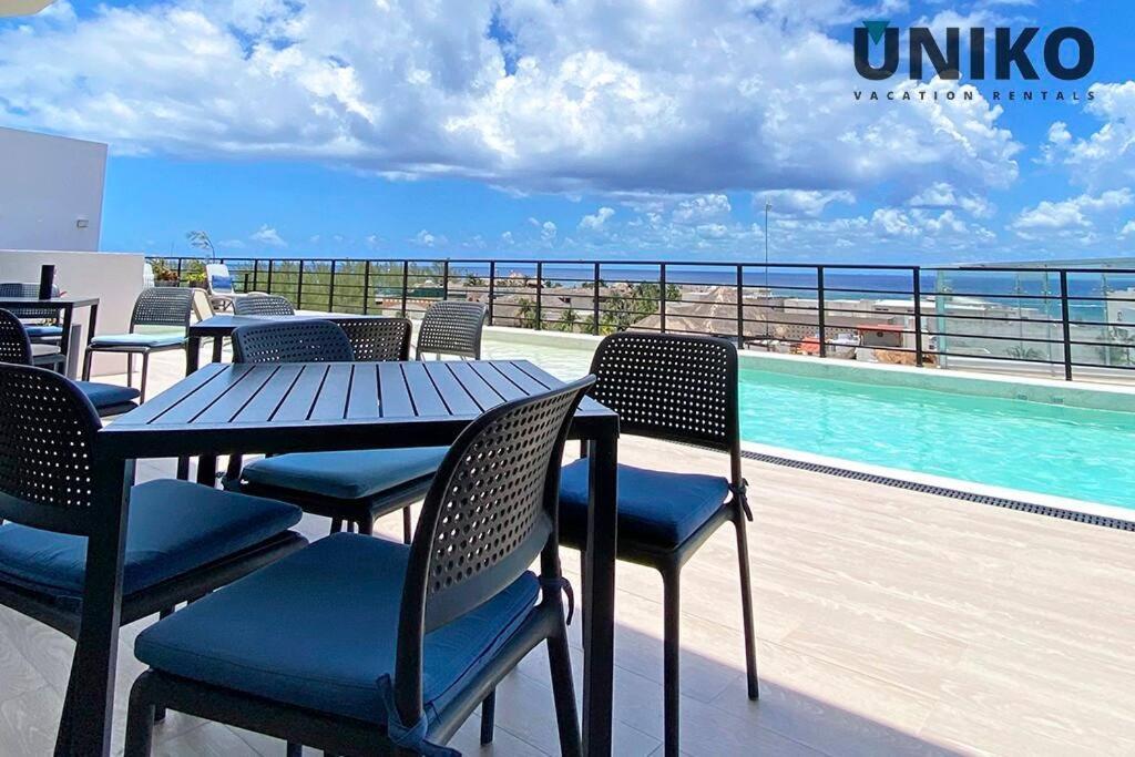 1 Block To The Beach 2Br 6Pax Rooftop Pool King Bed Playa del Carmen Ngoại thất bức ảnh
