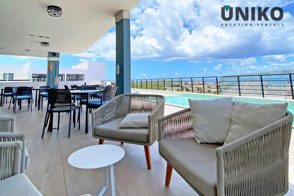 1 Block To The Beach 2Br 6Pax Rooftop Pool King Bed Playa del Carmen Ngoại thất bức ảnh